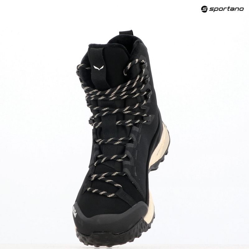 Trekking Wander Schuhe Damen Salewa Puez Winter Mid Ptx black / black 10