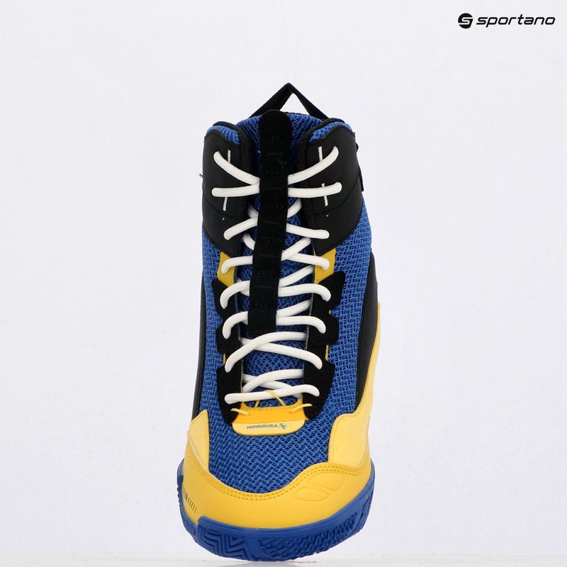Boxschuhe Herren Hayabusa Talon Boxing blue/yellow 11