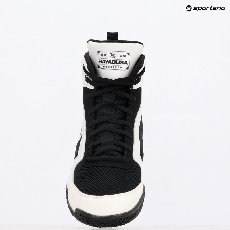 Boxschuhe Herren Hayabusa Pro Boxing black white 11