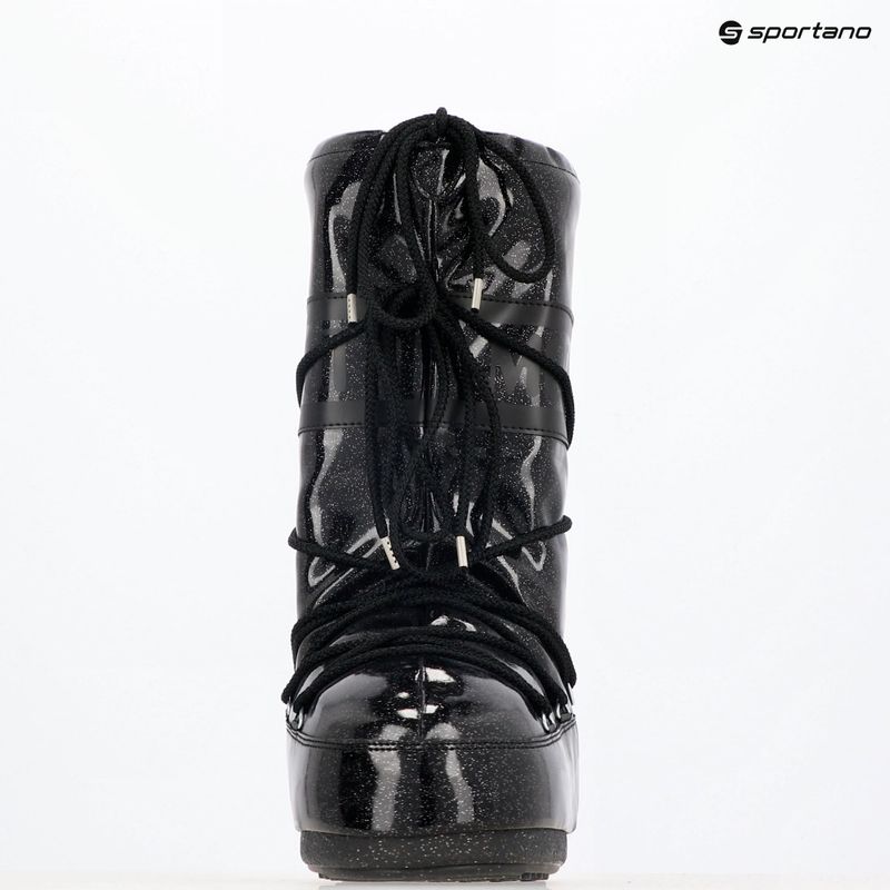 Schneeschuhe Moon Boot Icon Glitter black 9