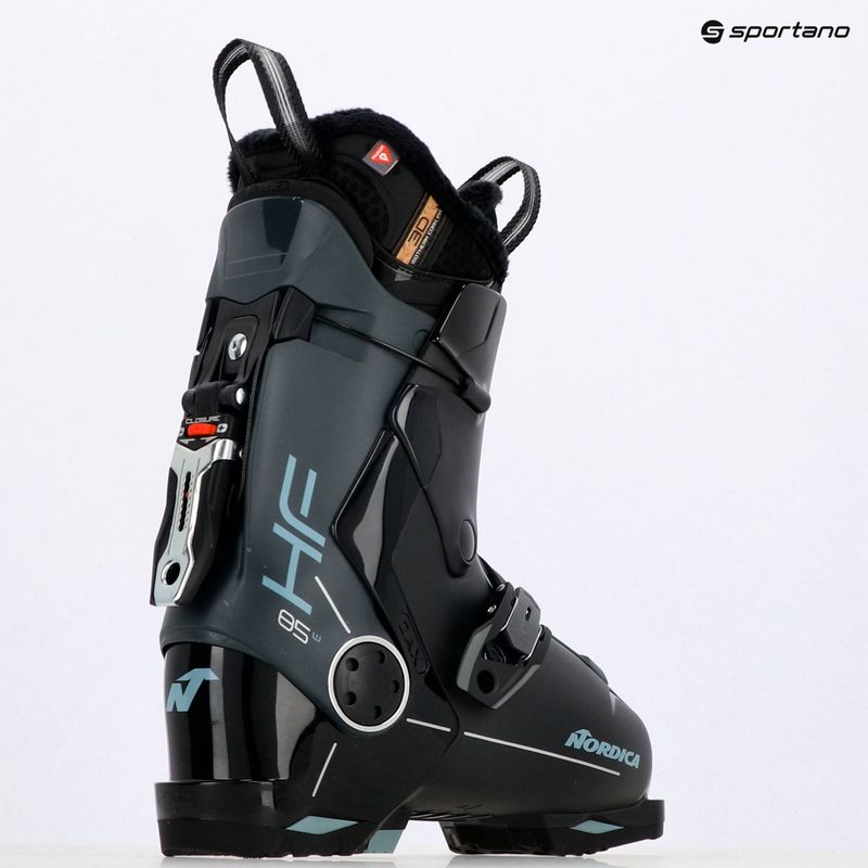 Skischuhe Damen Nordica HF 85 W GW black/green/aquamarine 7