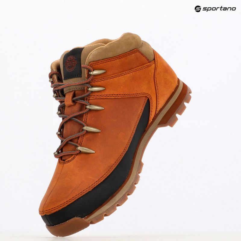 Schuhe Herren Timberland Euro Sprint medium orange full grain 9