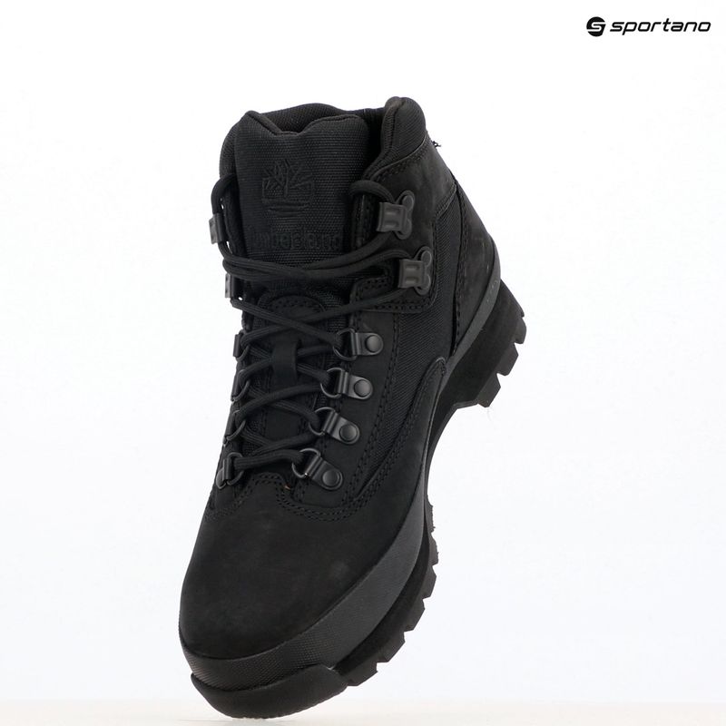 Schuhe Herren Timberland Euro Hiker Mid Lace black nubuck 9