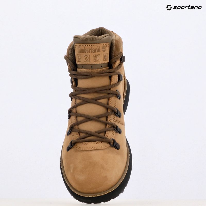 Schuhe Herren Timberland Hudson Road Mid Lace Waterproof Chukka medium beige nubuck 9