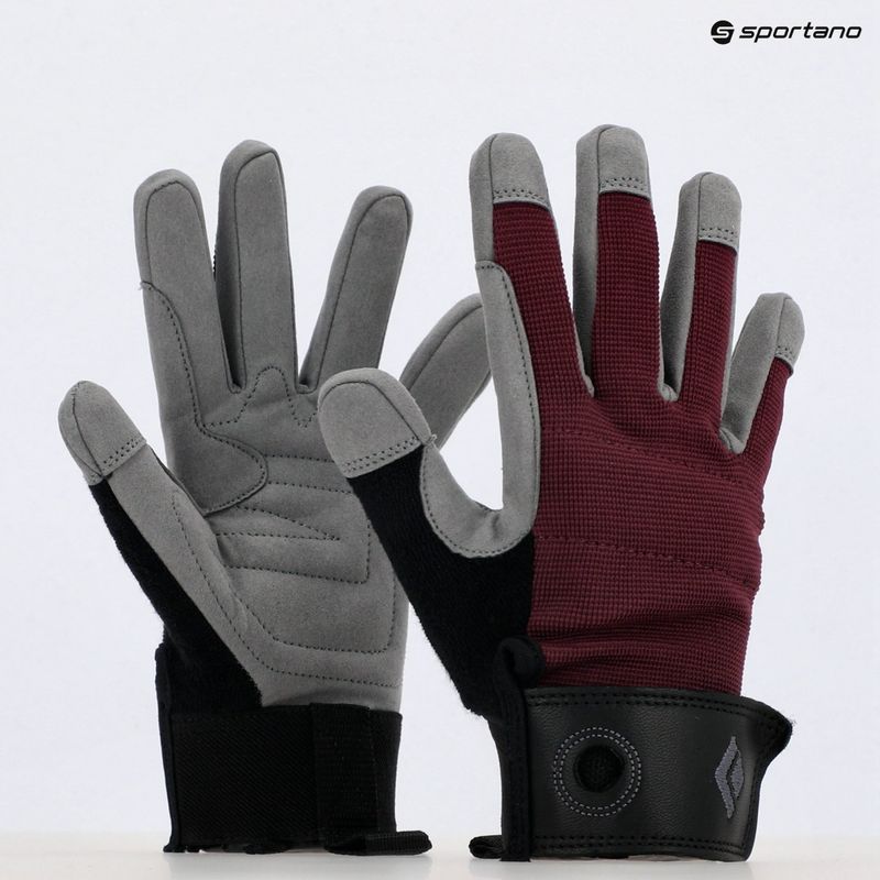 Damen Kletterhandschuh Black Diamond Crag rot BD8018666018XS 6