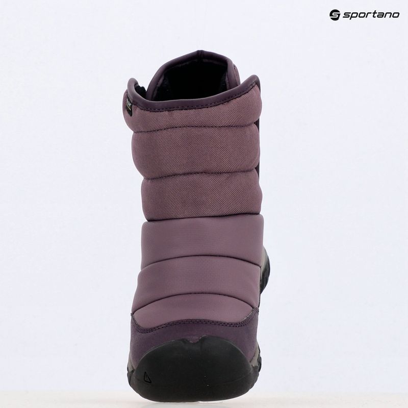 Schneeschuhe Kinder KEEN Puffrider WP black plum/daiquiri green 9