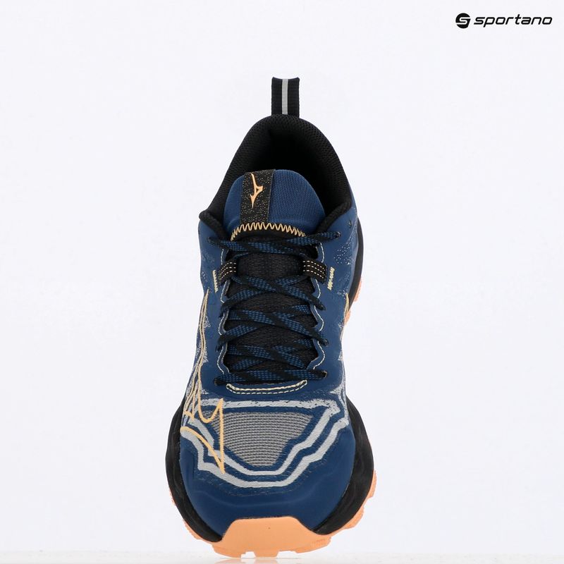 Laufschuhe Damen Mizuno Wave Daichi 8 estate blue/apricot ice/black 9