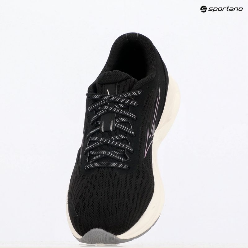 Laufschuhe Damen Mizuno Wave Revolt 3 black/cosmo chrome/mizuno snow white 9
