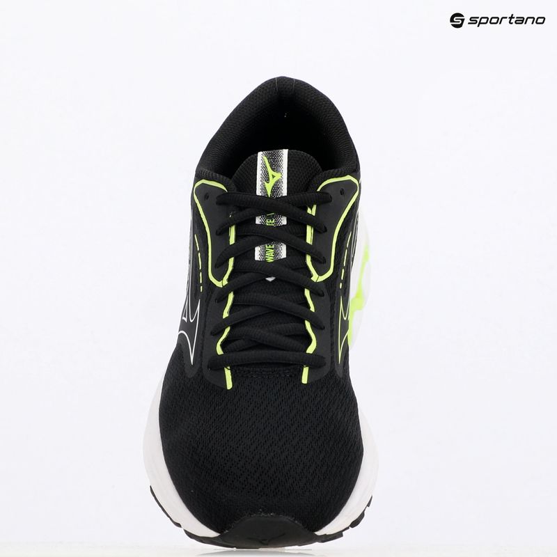 Laufschuhe Herren Mizuno Wave Equate 8 black/white/mizuno neo lime 9