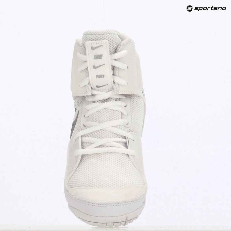 Ringerschuhe Nike Fury white/metallic silver 9