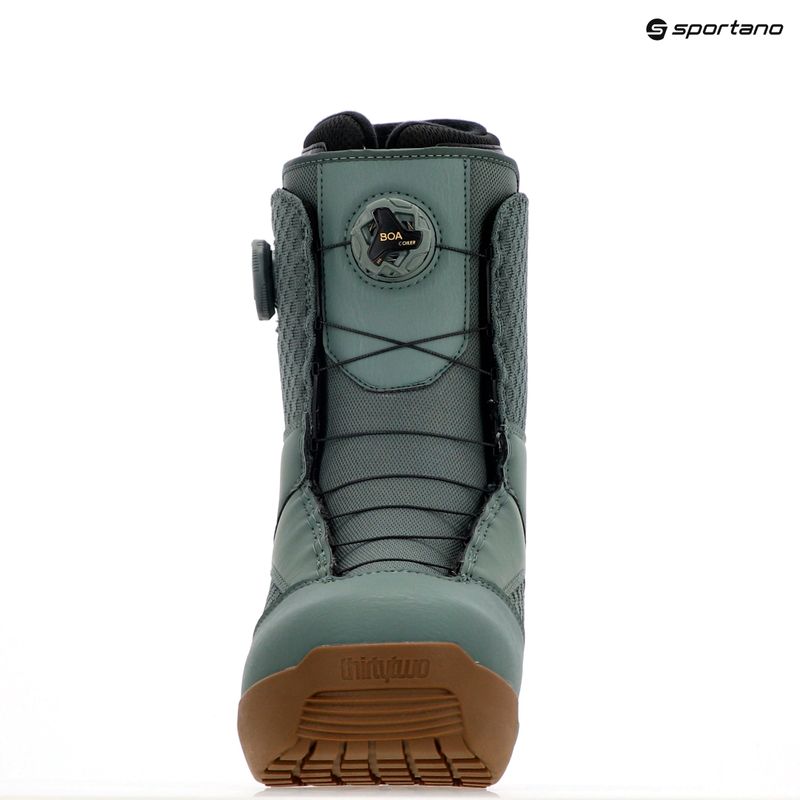 Snowboardschuhe Herren ThirtyTwo Stw Double Boa '24 green/gum 7