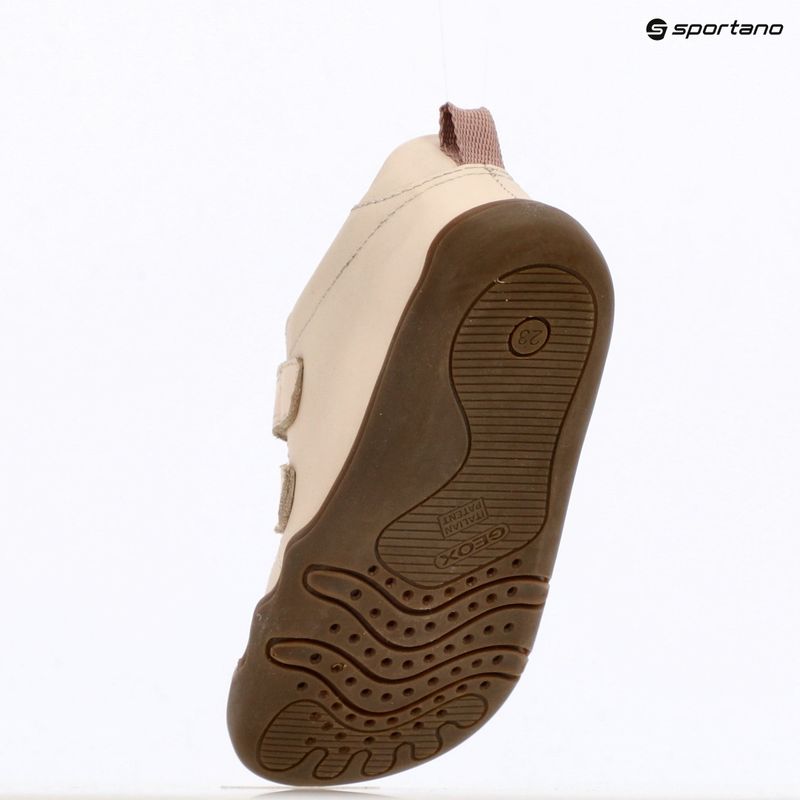 BarfußKinderschuhe Geox Steppieup light ivory 9