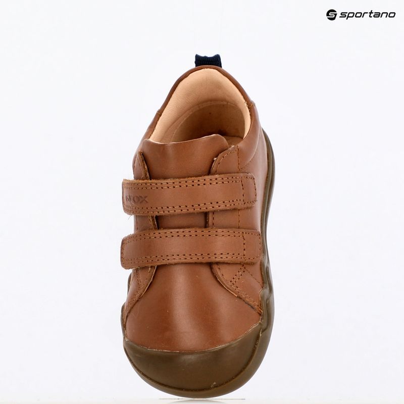 BarfußKinderschuhe Geox Steppieup cognac 9
