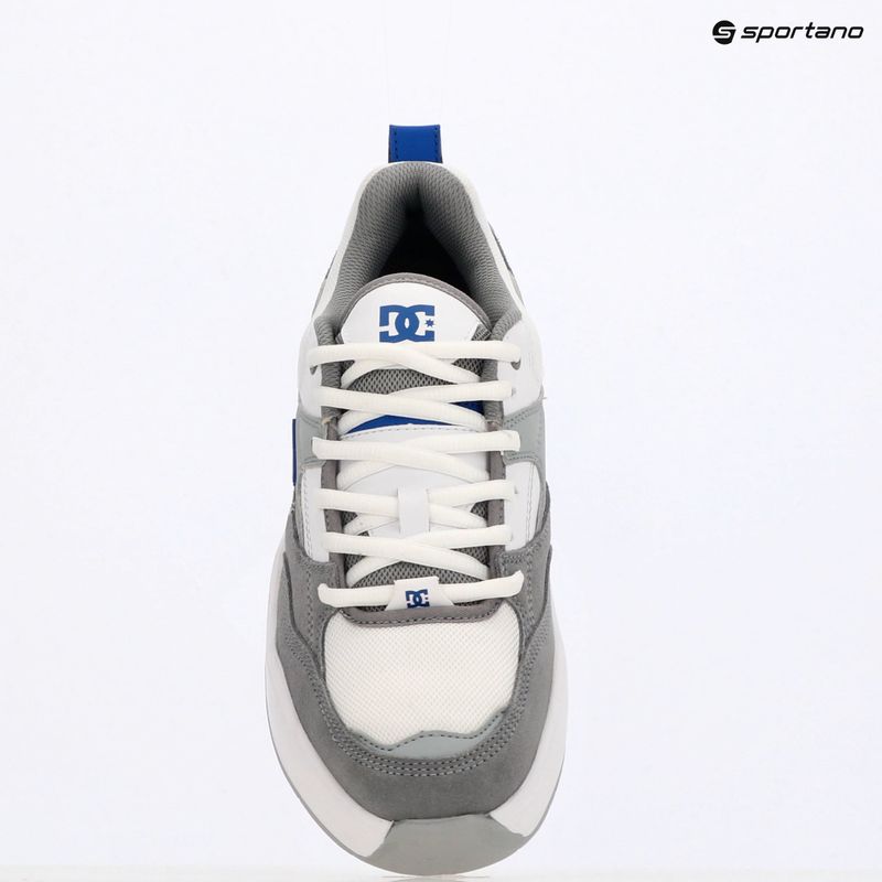 Schuhe Herren DC Ascend white / grey / blue 9