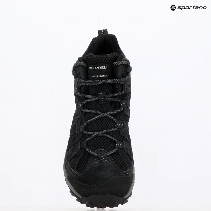Wanderschuhe Herren Merrell Alverstone 2 Mid GTX black/ black 14
