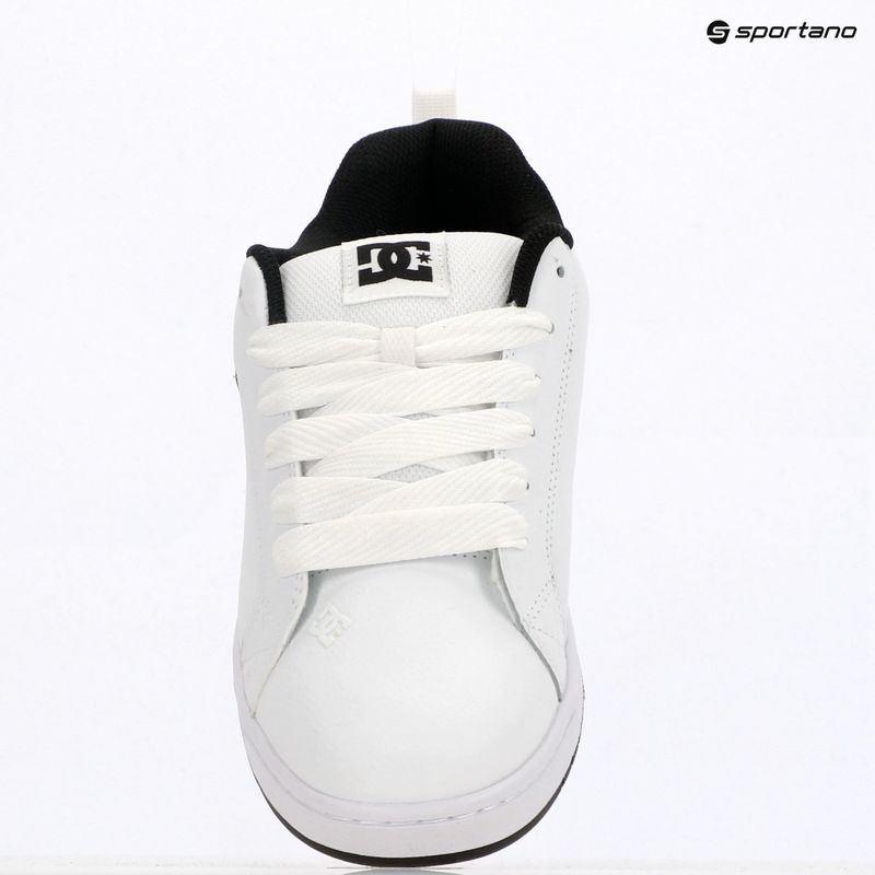Schuhe Herren DC Court Graffik white / black / black 9