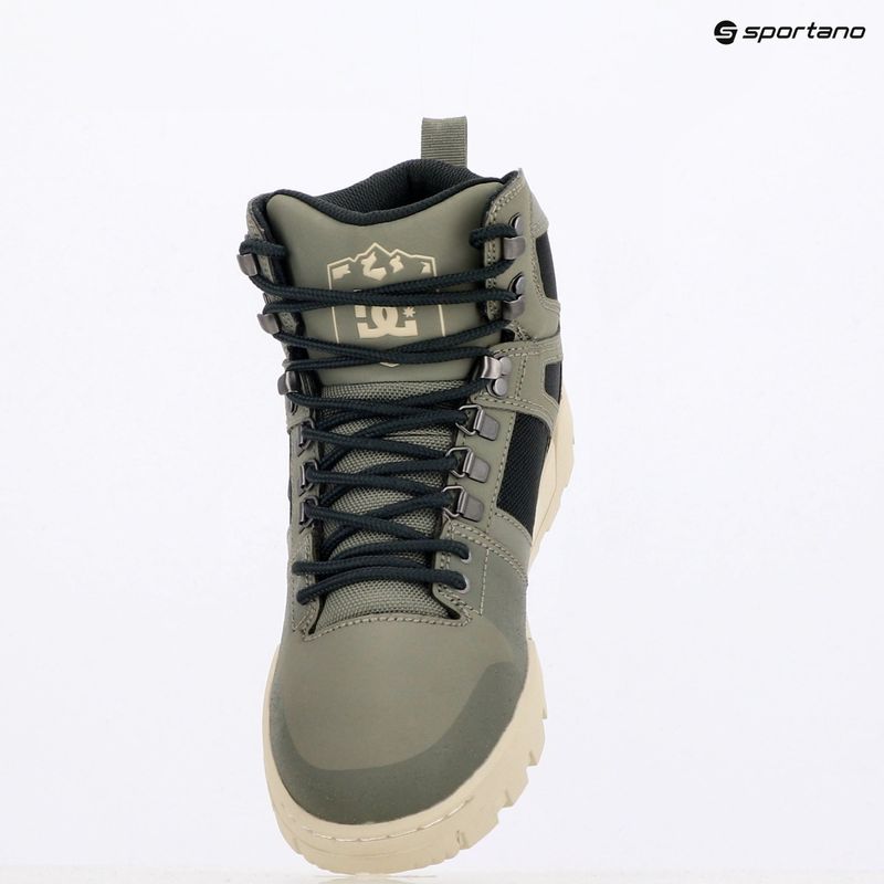 Schuhe Herren DC Pure High Top WR green / black / white 16