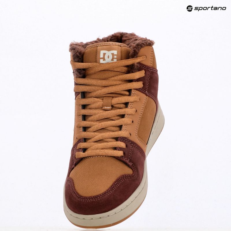 Schuhe Herren DC Manteca 4 Hi Wr brwon / brown / white 9