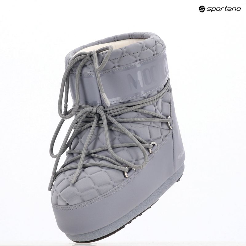 Schneeschuhe Damen Moon Boot Icon Low Quilt grey 9