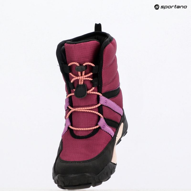 Schneeschuhe Kinder Geox Trekkyup ABX dark raspberry/black 9