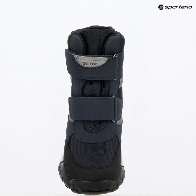 Schneeschuhe Kinder Geox Trekkyup ABX navy / silver 9