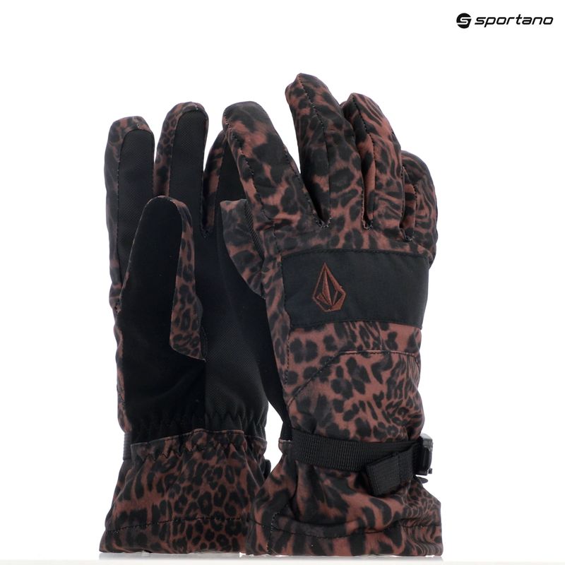 Snowboardhandschuhe Damen Volcom V.Snow Over Glove leopard 8