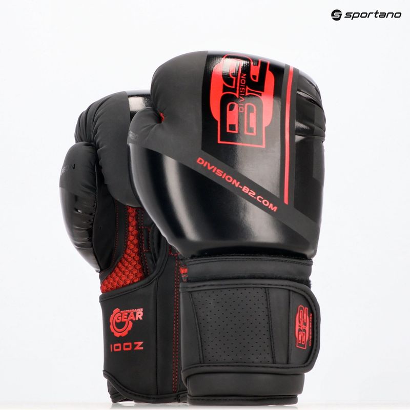 Boxhandschuhe DIVISION B-2 Pro Carbon black/red 7