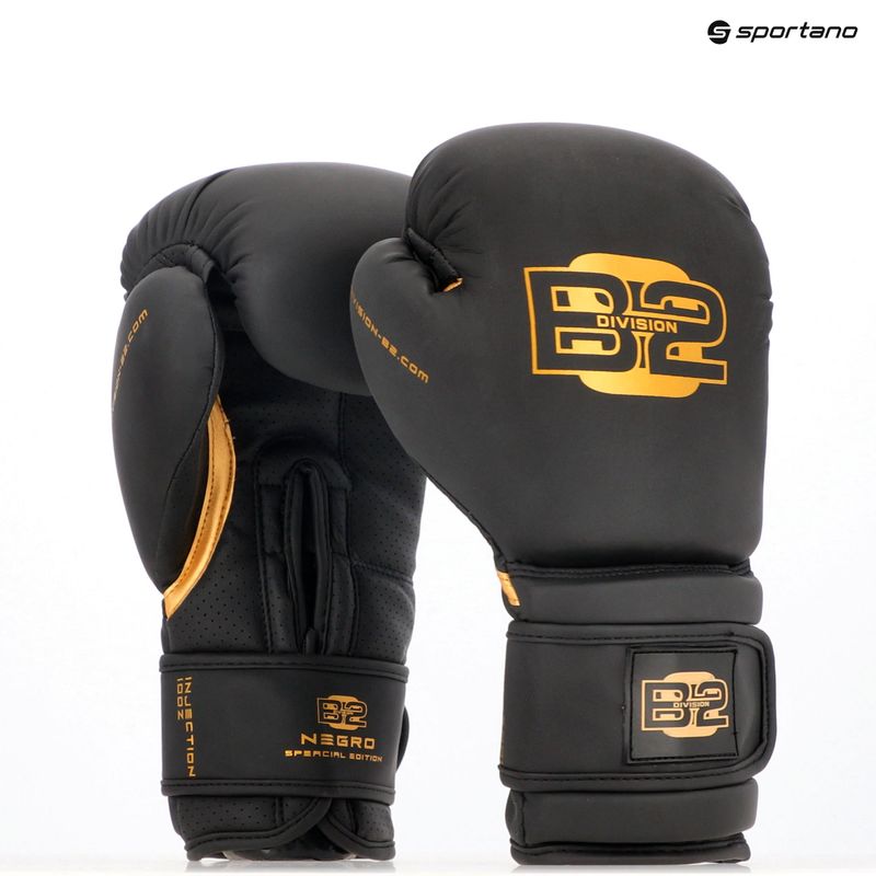 Boxhandschuhe DIVISION B-2 Pro Carbon black/gold 7