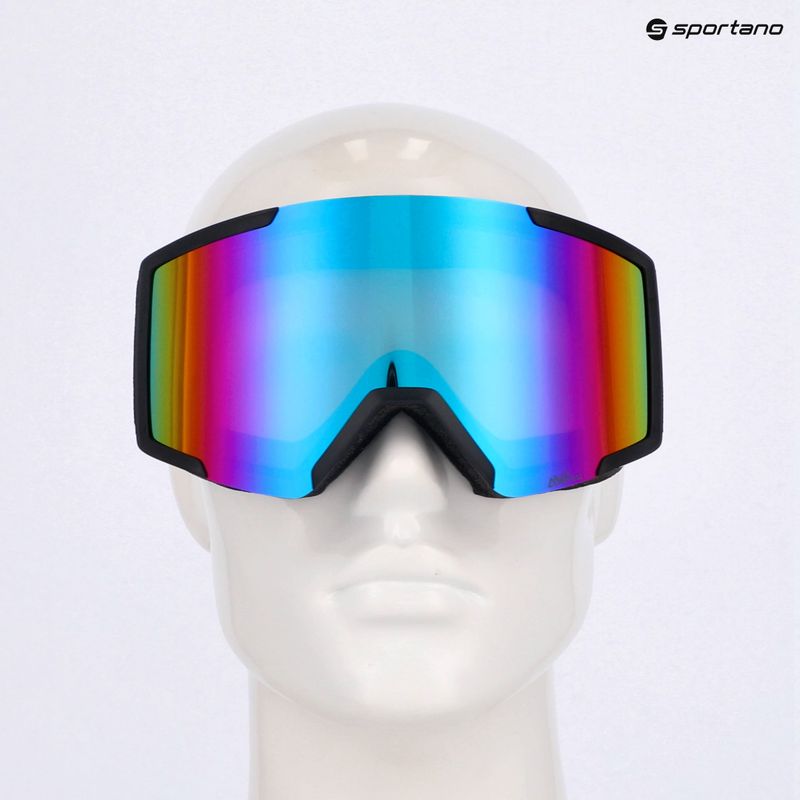 Skibrille SCOTT Shield mineral black/white/enhancer teal chrome 7