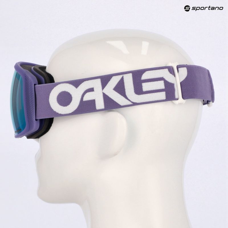Skibrille Oakley Flight Tracker M matte b1b Lilac/prizm sapphire iridium 6