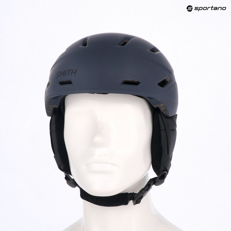 Skihelm Smith Mission matte midnight navy 7