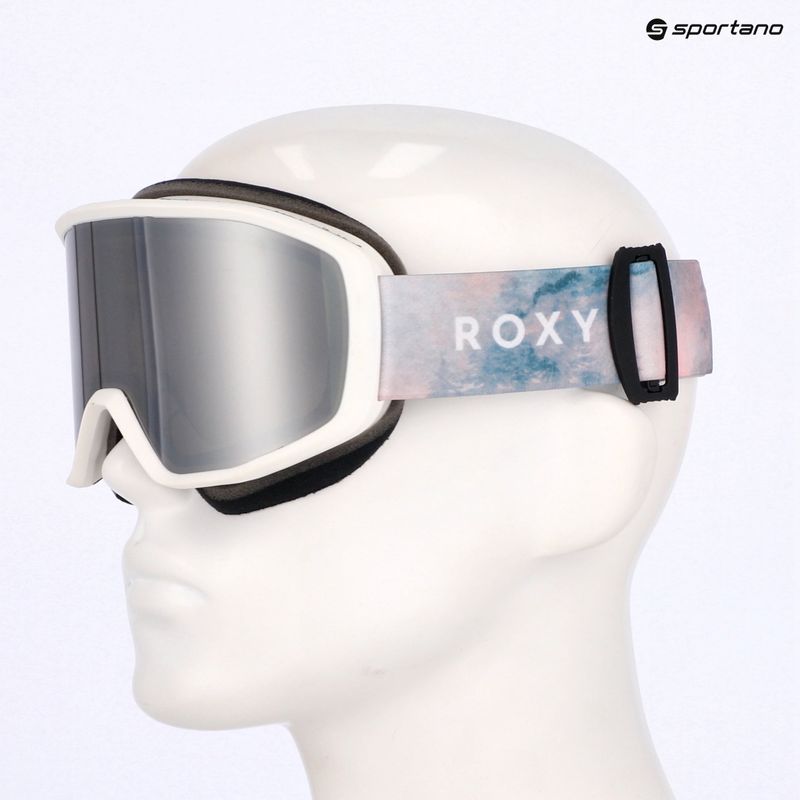 Snowboardbrille Damen ROXY Izzy mystery fog/silver mi 14