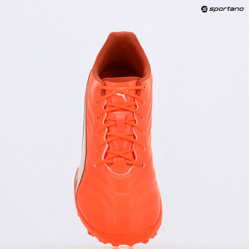 Fußballschuhe Herren PUMA King Pro TT glowing red/ puma white/ red fire 9