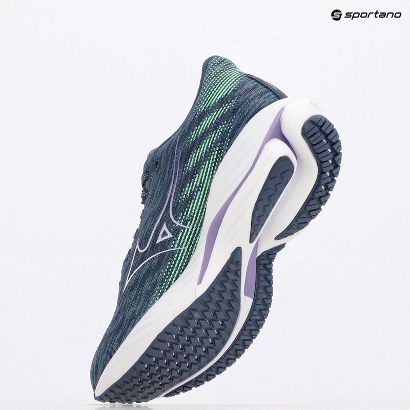 Laufschuhe Damen Mizuno Wave Rider 28 citadel/white/ neo mint 10
