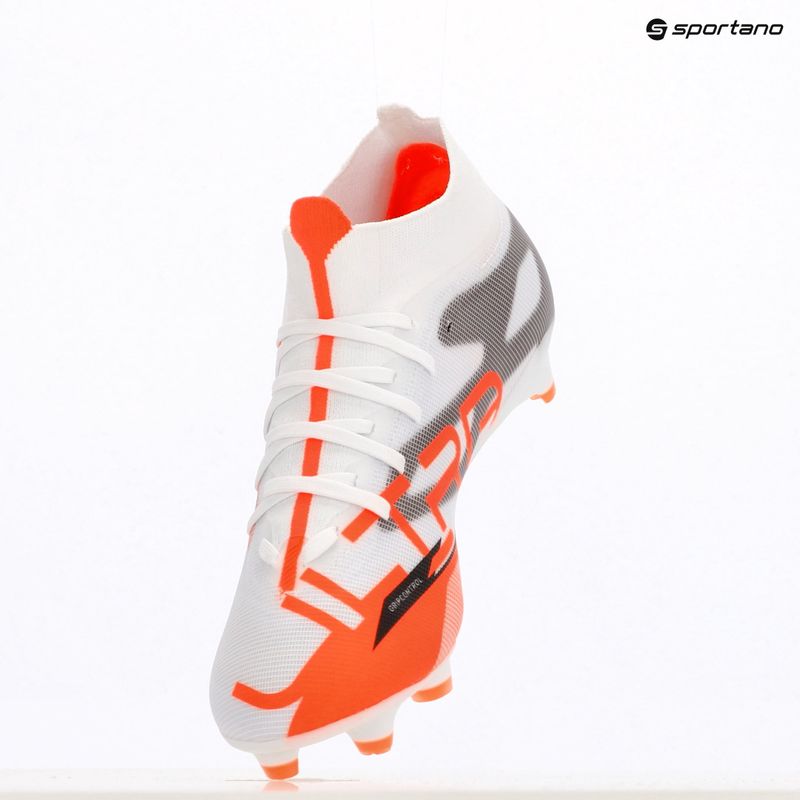Fußballschuhe Herren PUMA Ultra 5 Match+ FG/AG puma white/puma black/glowing red 9