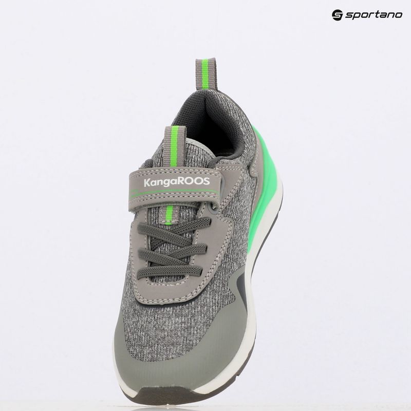 Kinderschuhe KangaROOS KD-Gym EV vapor grey/neon green 11