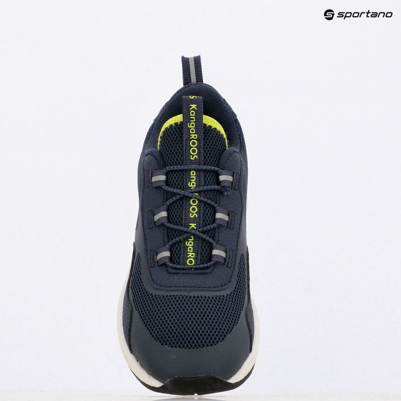 Kinderschuhe KangaROOS KD-Road dark navy/lime 11