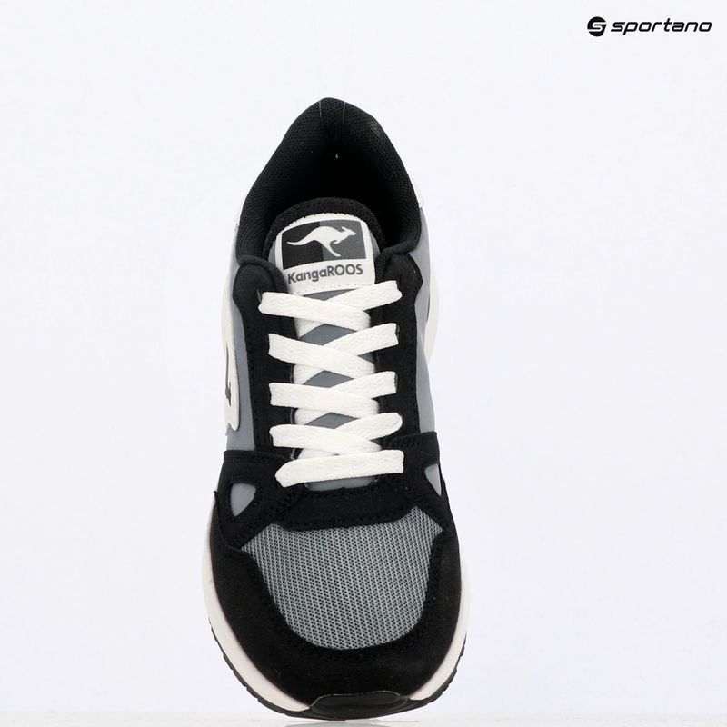 Kinderschuhe KangaROOS K-Sneak Jay jet black/steel grey 10