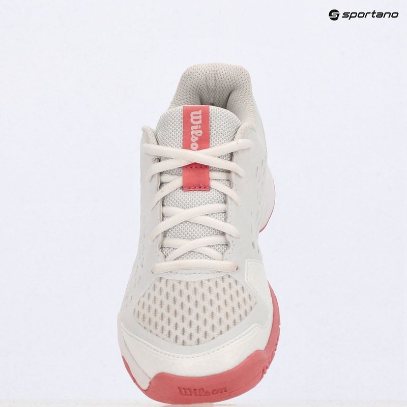 Tennisschuhe Kinder Wilson Rush Pro L Jr white/ white/ mauveglow 9