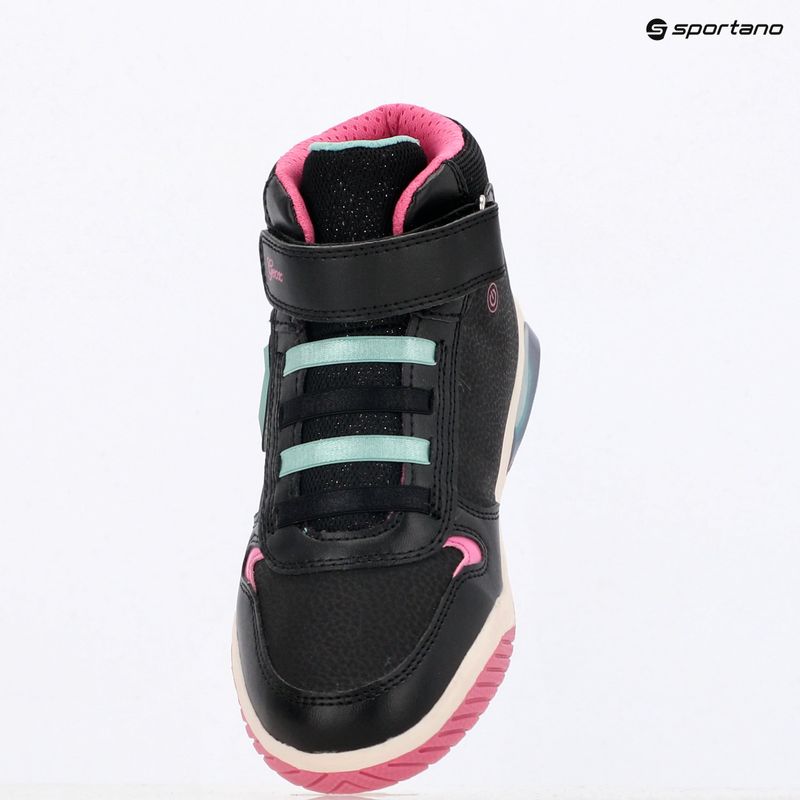 Kinderschuhe Geox Inek black / aqua 10