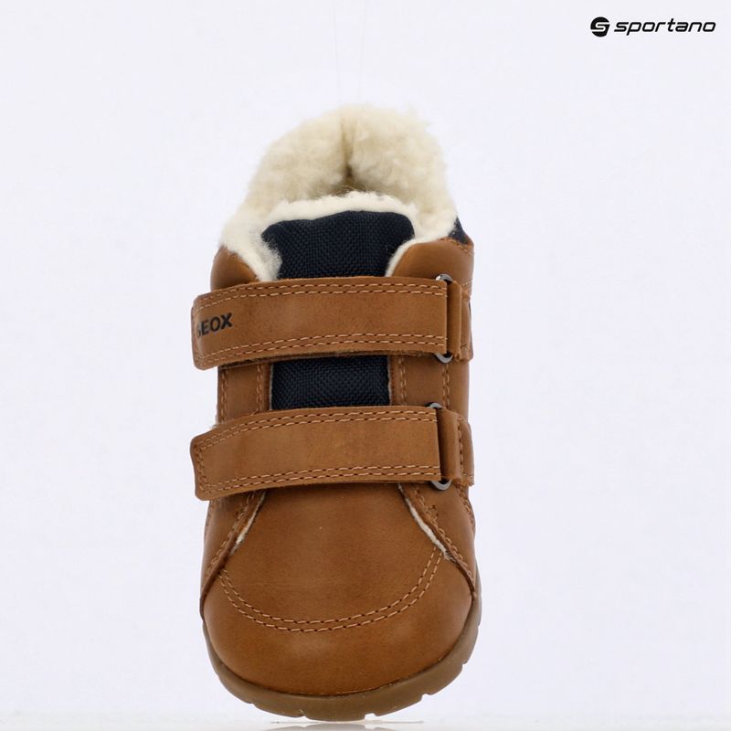 Kinderschuhe Geox Elthan tobbacco / dark yellow 10