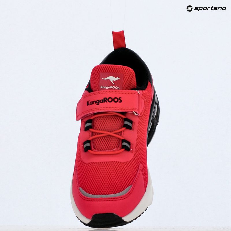 Kinderschuhe KangaROOS KX-Arg EV fiery red/jet black 11