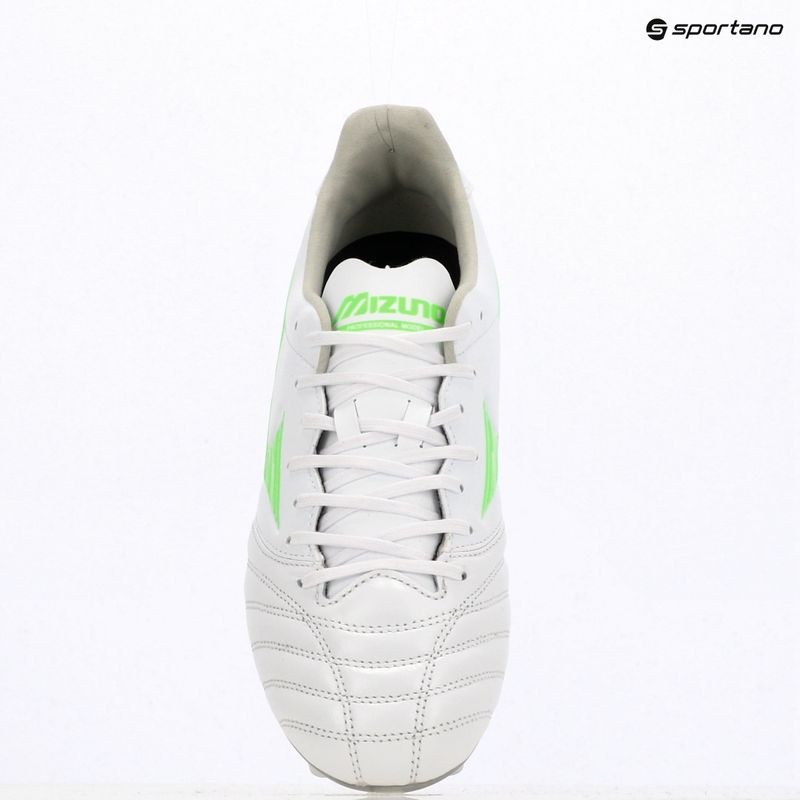 Fußballschuhe Herren Mizuno Morelia Neo IV Pro Mix white/neon green/cool gray 3c 9