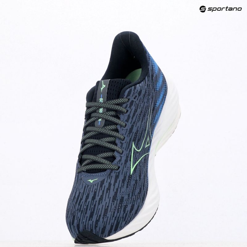 Laufschuhe Herren Mizuno Wave Rider 28 vintage indigo/neo mint/frontier blue 9