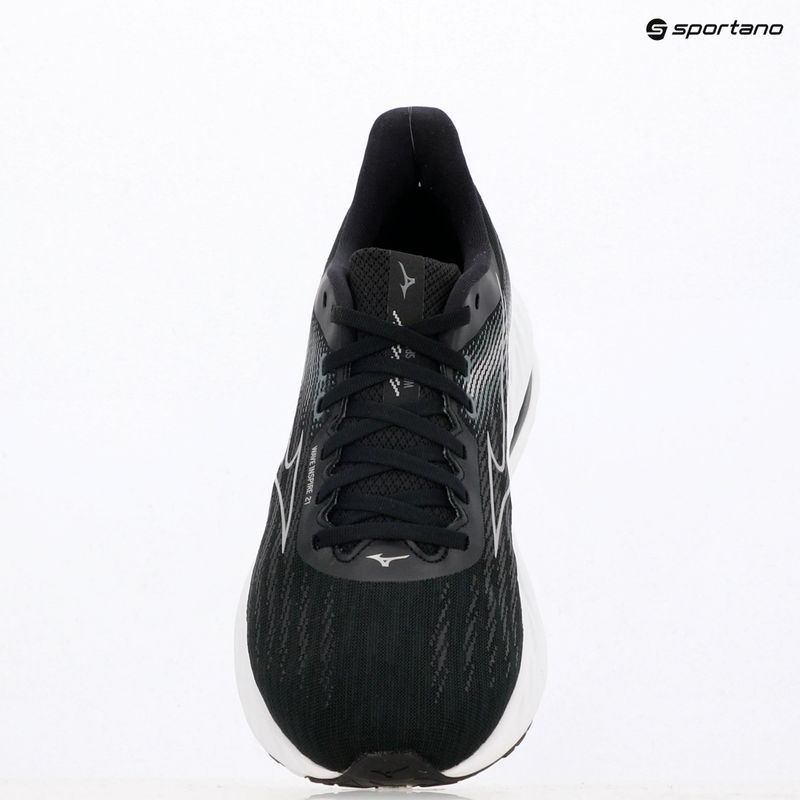 Laufschuhe Herren Mizuno Wave Inspire 21 2E black/silver/metallic gray 9