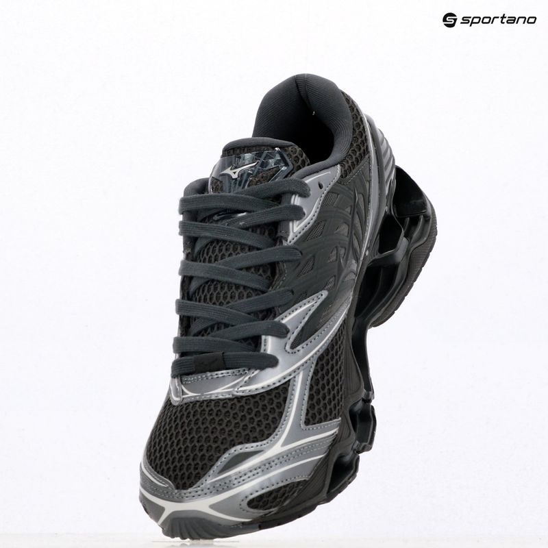 Herrenschuhe Mizuno Wave Prophecy LS black sand/black/metallic gray 9