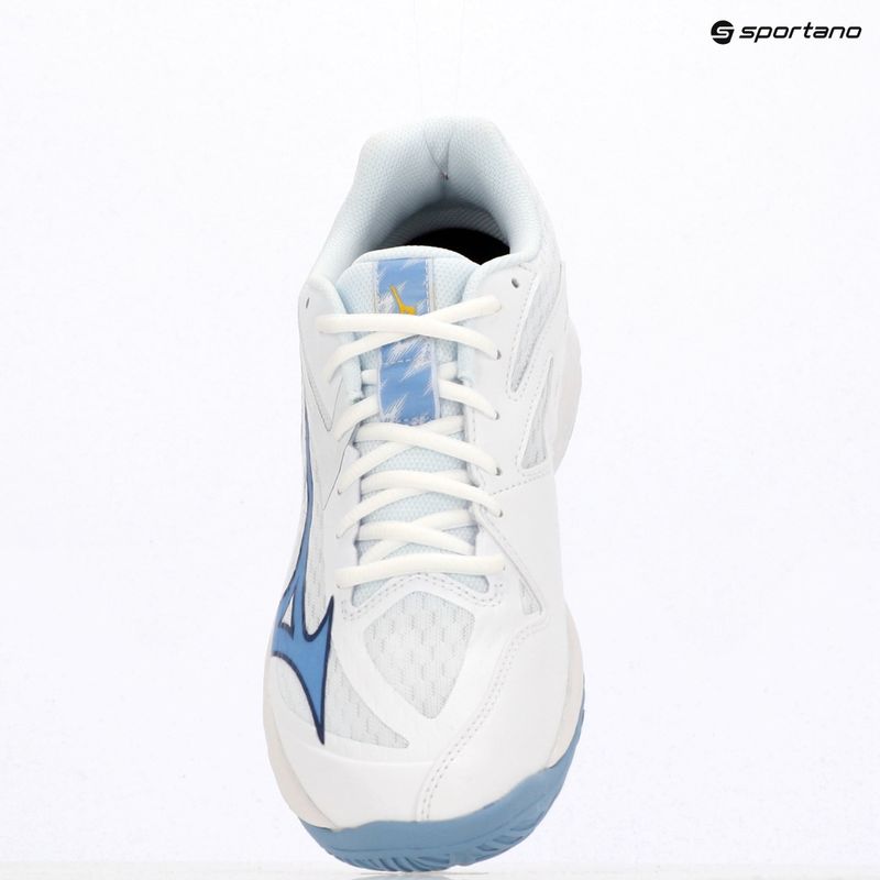 Volleyballschuhe Mizuno Thunder Blade Z white/bellwether blue/bel air blue 9