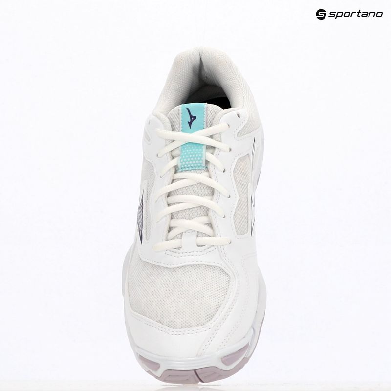 Schuhe Mizuno Wave Phantom 3 white/violet indigo/camellia rose 9