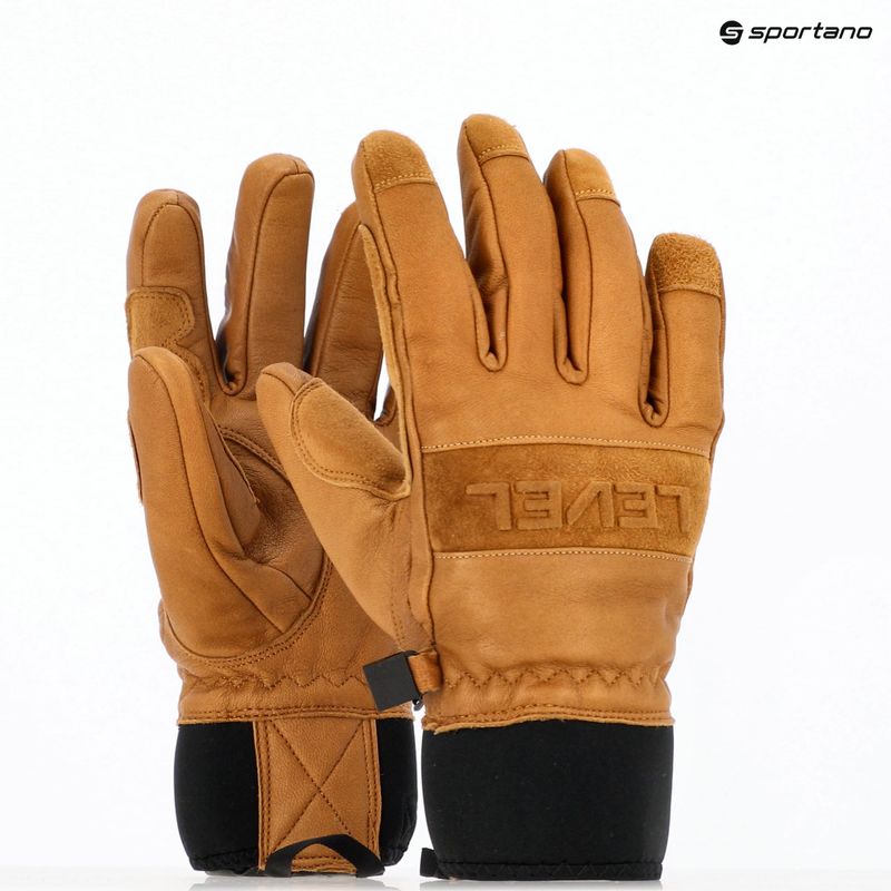 Skihandschuhe Level Shaman brown 8