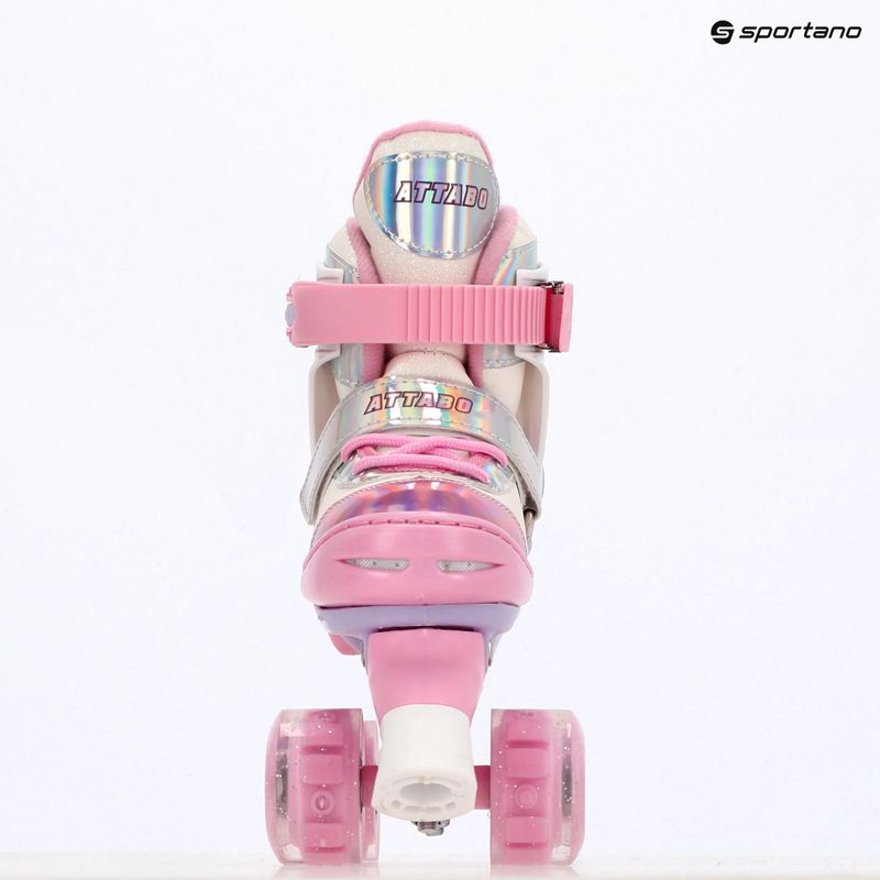 ATTABO Diamond Kinder Rollschuhe rosa 16